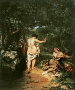 A fürdőzők, 1853